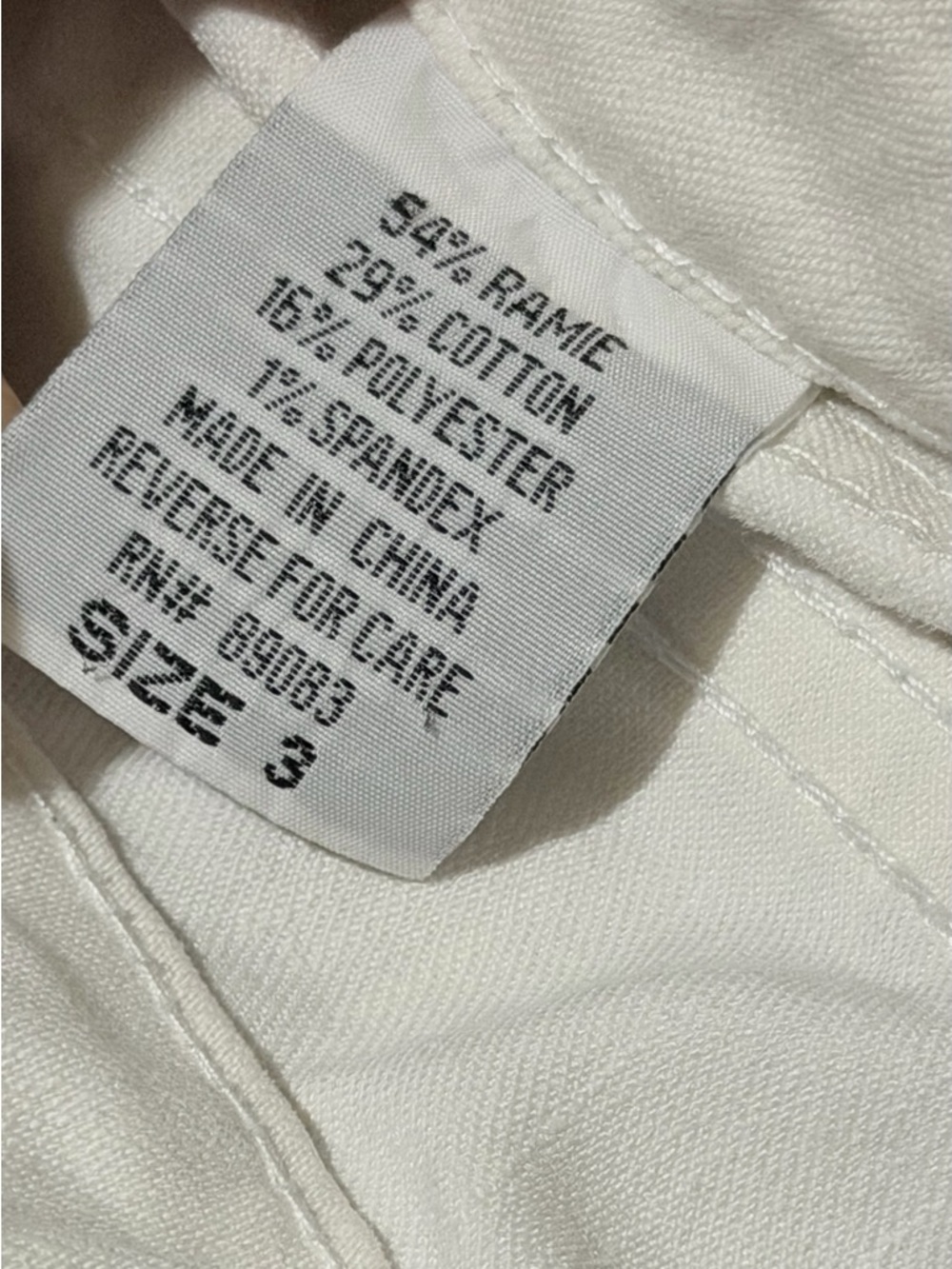 White Women's Drawstring Utility Shorts - Picture 7 of 10